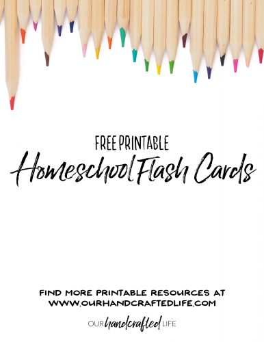 Free Printable Flash Cards for Kids