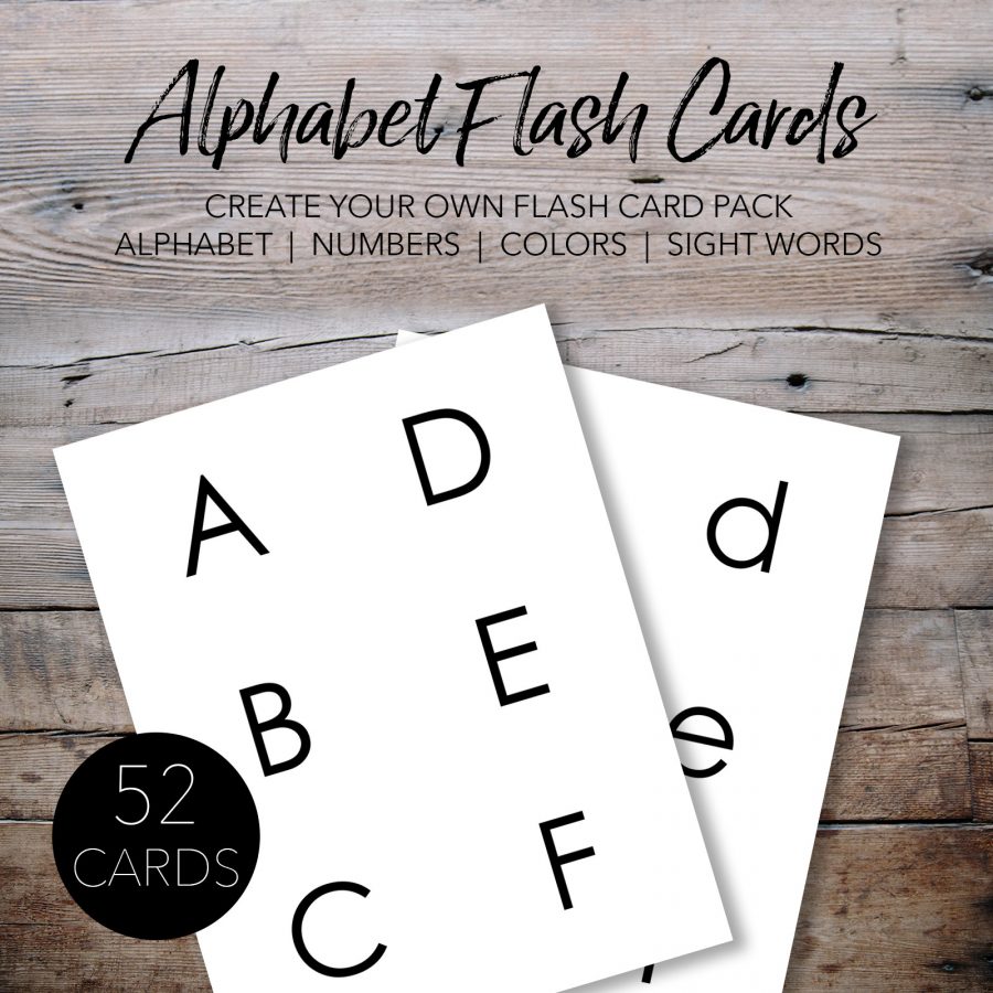 Free Printable Flash Cards - Mr Printables